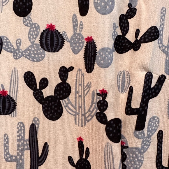 LA SOUL CACTUS Fit Flare DRESS Small - Picture 6 of 8